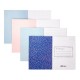 Carpe Diem A6 Notebooks Feathers 4pezzi