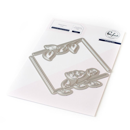 Pinkfresh Studio Die FRAME BUILDER Botanical Diamond