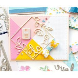 Pinkfresh Studio Die FRAME BUILDER Botanical Diamond