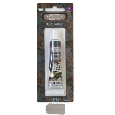 Finnabair Art Alchemy Metallique Wax Old Silver