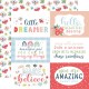 Echo Park Little Dreamer Girl Collection Kit 30x30cm