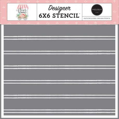 Carta Bella Stencil Distressed Shiplap