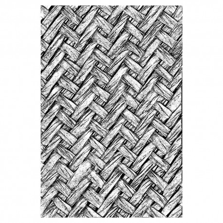 3-D Texture Fades Embossing Folder – Intertwine by Tim Holtz 664759