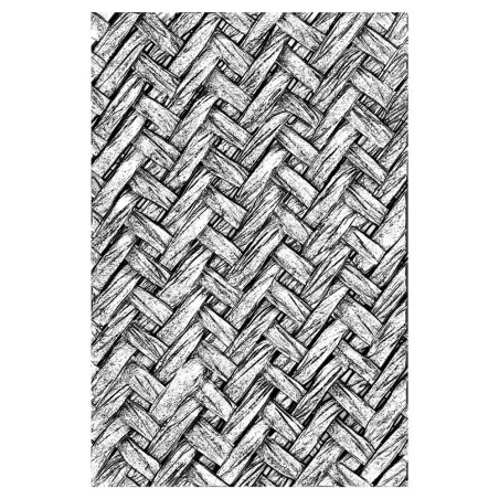 3-D Texture Fades Embossing Folder – Intertwine by Tim Holtz 664759