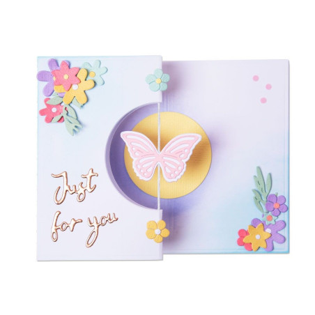 Thinlits Die Set 14pz - Butterfly Spinner Card 665074