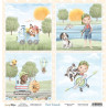 ScrapBoys Best Friends Paper Sheet 04 30x30cm