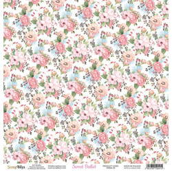 ScrapBoys Sweet Ballet Paper Pad 15x15cm