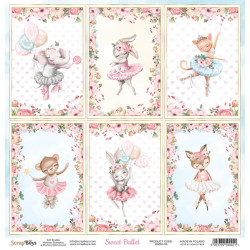 ScrapBoys Sweet Ballet Paper Pad 15x15cm