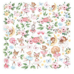 ScrapBoys Sweet Ballet Paper Sheet 30x30cm