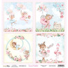 ScrapBoys Sweet Ballet Paper Sheet 04 30x30cm