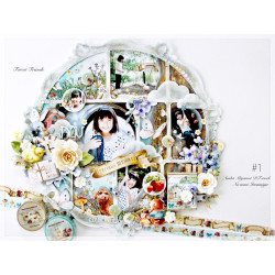 Memory Place Layout Chipboard 12x12