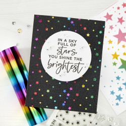 Spellbinders Glimmer Hot Foil Mini Rainbow Stripe