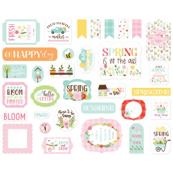Echo Park Welcome Spring Ephemera 33pz