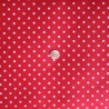 Pannolenci rosso a pois bianchi