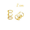 Album Binder Rings Oro 2cm