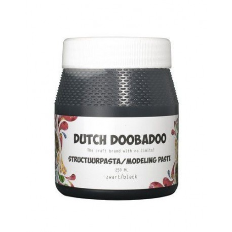 Dutch Doobadoo Structure Paste Smooth BLACK 250 ml