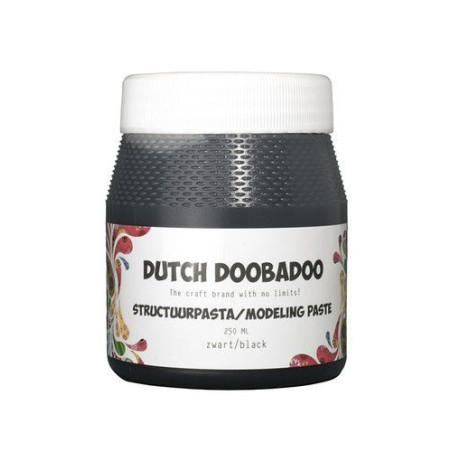 Dutch Doobadoo Structure Paste Smooth BLACK 250 ml