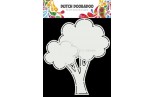 Dutch Doobadoo Mask Card Art A5 TREE