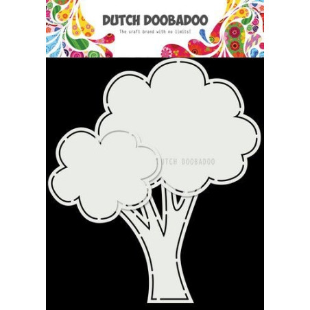 Dutch Doobadoo Mask Card Art A5 TREE