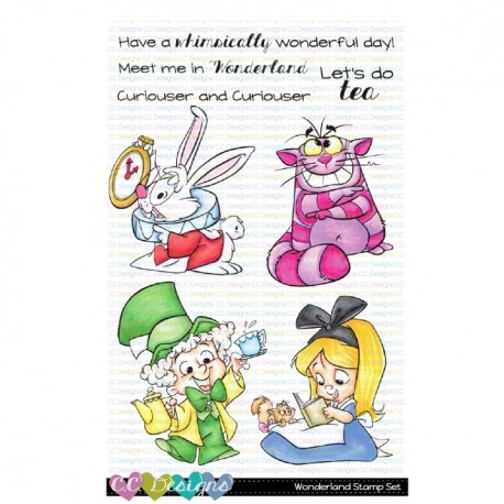 C.C. Design WONDERLAND Clear Stamp