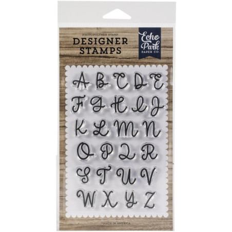 Echo Park Alphabet Stamps Sadie Uppercase