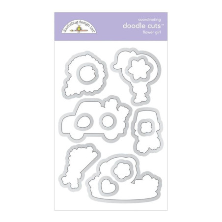 Doodlebug Design Flower Girl Doodle Cuts