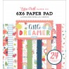Echo Park Little Dreamer Girl Paper Pad 15x15cm