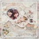 Memory Place Bubble Frame Layout Chipboard