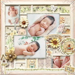 Memory Place Blocking Layout Chipboard 30x30cm