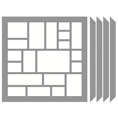 Memory Place Blocking Layout Chipboard 30x30cm