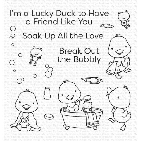 My Favorite Things Lucky Duck Clear Stamps