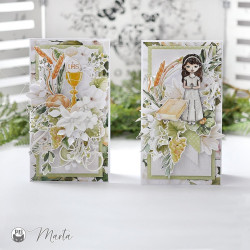 Piatek13 CLEAR STAMP SET FIRST HOLY COMMUNION A6