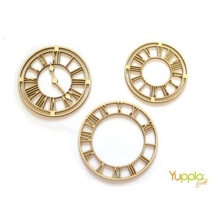 YupplaCraft Legnetti Orologi Maxi