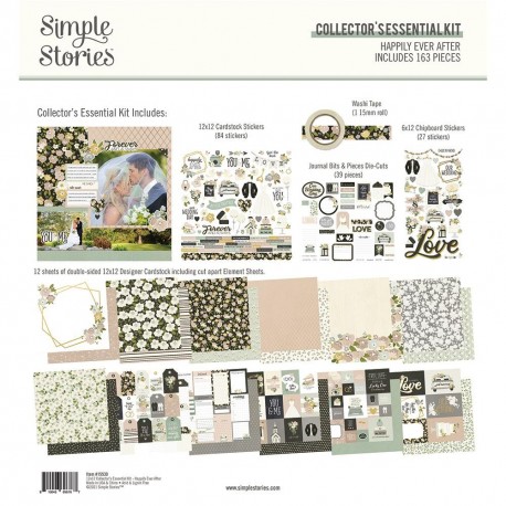 Simple Stories Happily Ever After Collector's Essential Kit