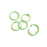5 Anelli per Album 25mm VERDE PASTELLO