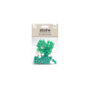 Mini Pompons Turchese 1cm