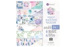 Prima Marketing Watercolor Floral Paper Pad FOILED 30x30cm