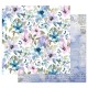 Prima Marketing Watercolor Floral Paper Pad FOILED 30x30cm