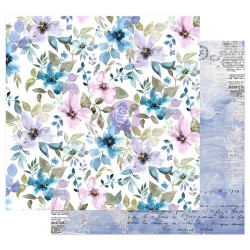 Prima Marketing Watercolor Floral Paper Pad FOILED 30x30cm