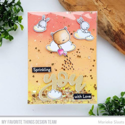 My Favorite Things Sprinkling You With Love Clear Stamps