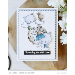 My Favorite Things Sprinkling You With Love Clear Stamps