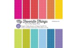 My Favorite Things Poppin' Polka Dots Paper Pad 15x15cm