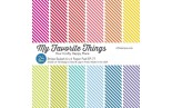 My Favorite Things Stripe Splash Paper Pad 15x15cm