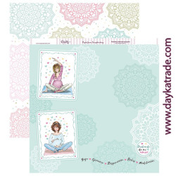 DayKa Trade Voy A Ser Mama Paper Pad 30x30cm