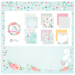 DayKa Trade Voy A Ser Mama Paper Pad 30x30cm