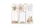 Piatek Decorative Tags Stitched With Love 03 7pz