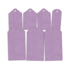 Piatek Decorative Tags Stitched With Love 03 7pz