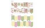 Piatek Die-Cut Garland Stitched With Love 15pz