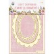 Piatek13 Light Chipboard Embellishments Stitched With Love 03