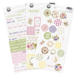 Piatek Sticker Sheet  Stitched with love 02